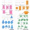 24lb 10 x 10 inch Large Origami Paper - 10 Colored 100 Sheets Double Sided Handmade Folding Paper Square Paper for Kids School DIY and Arts & Crafts